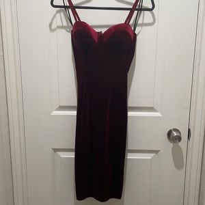 Velvet red dress ❤️